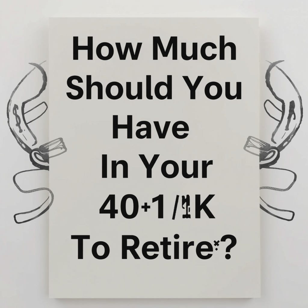 How Much Should You Have in Your 401(k) To Retire?