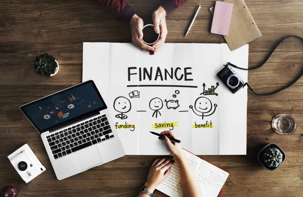 Personal finance planning with budgeting and investment tools